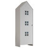  KINDERKLEIDERSCHRANK Weiß  - Weiß, MODERN, Holzwerkstoff/Metall (57,6/171,3/37cm) - MID.YOU