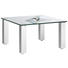COUCHTISCH in Metall, Glas 80/80/44 cm - Silberfarben, Basics, Glas/Kunststoff (80/80/44cm) COUCHTISCH in Metall, Glas 80/80/44 cm - Silberfarben, Basics, Glas/Kunststoff (80/80/44cm)