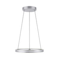 LED-HÄNGELEUCHTE 69,5/69,5/350 cm  - Alufarben, Design, Kunststoff/Metall (69,5/69,5/350cm) - Neuhaus PURE