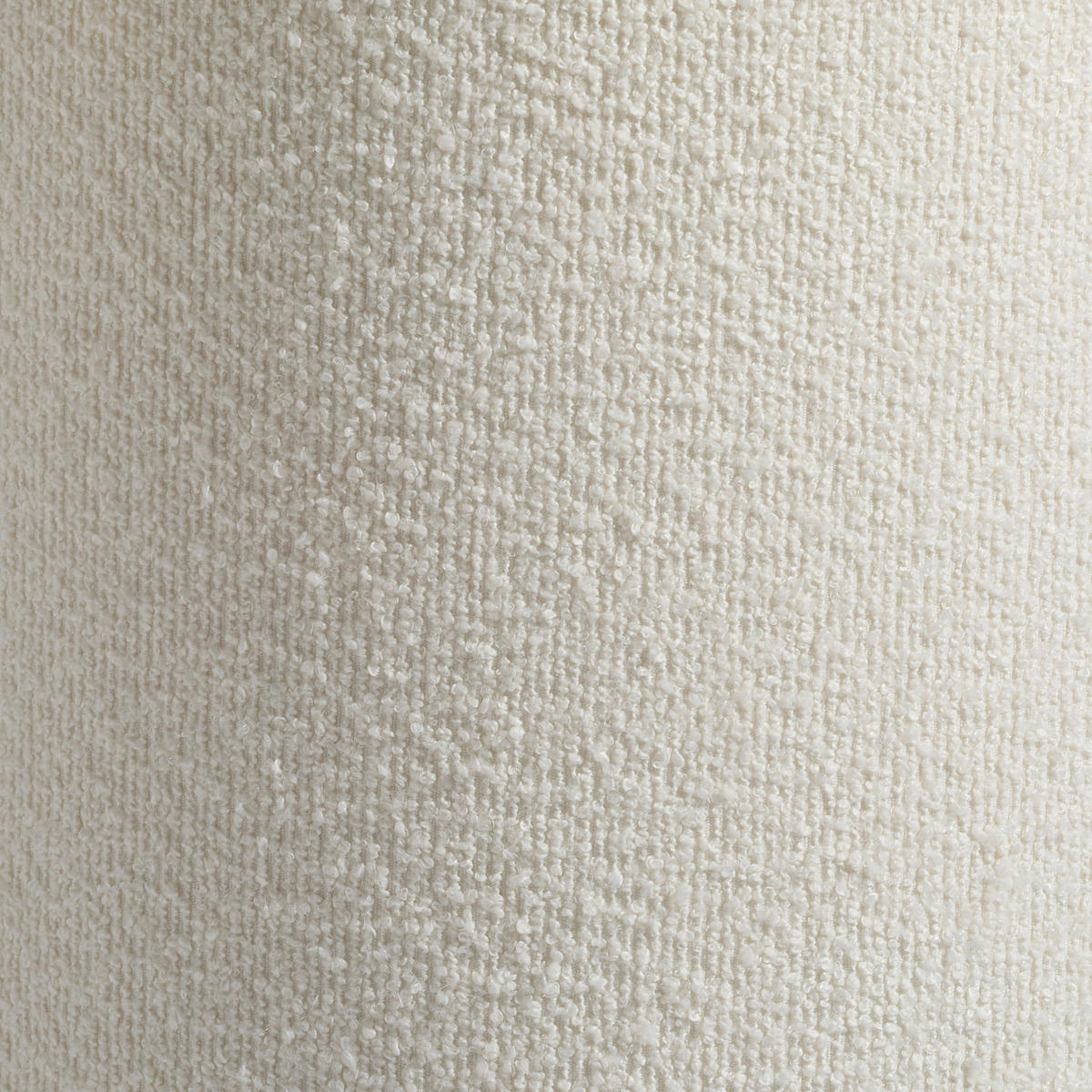 POUF Bouclé Weiß 56.5/35/40/50/36.5/35 cm  - Weiß, Design, Holzwerkstoff/Textil (56.5/35/40/50/36.5/35cm) - MID.YOU