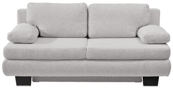 SCHLAFSOFA in Hellgrau - Wengefarben/Hellgrau, Design, Holz/Textil (203/94/100cm) - Novel