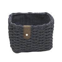 KOŠARA ZA REGAL   20/17/14 cm     - crna, Basics, papir (20/17/14cm) - Landscape