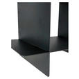 WANDREGAL 40/40/15 cm  - Schwarz, Basics, Metall (40/40/15cm) - Landscape