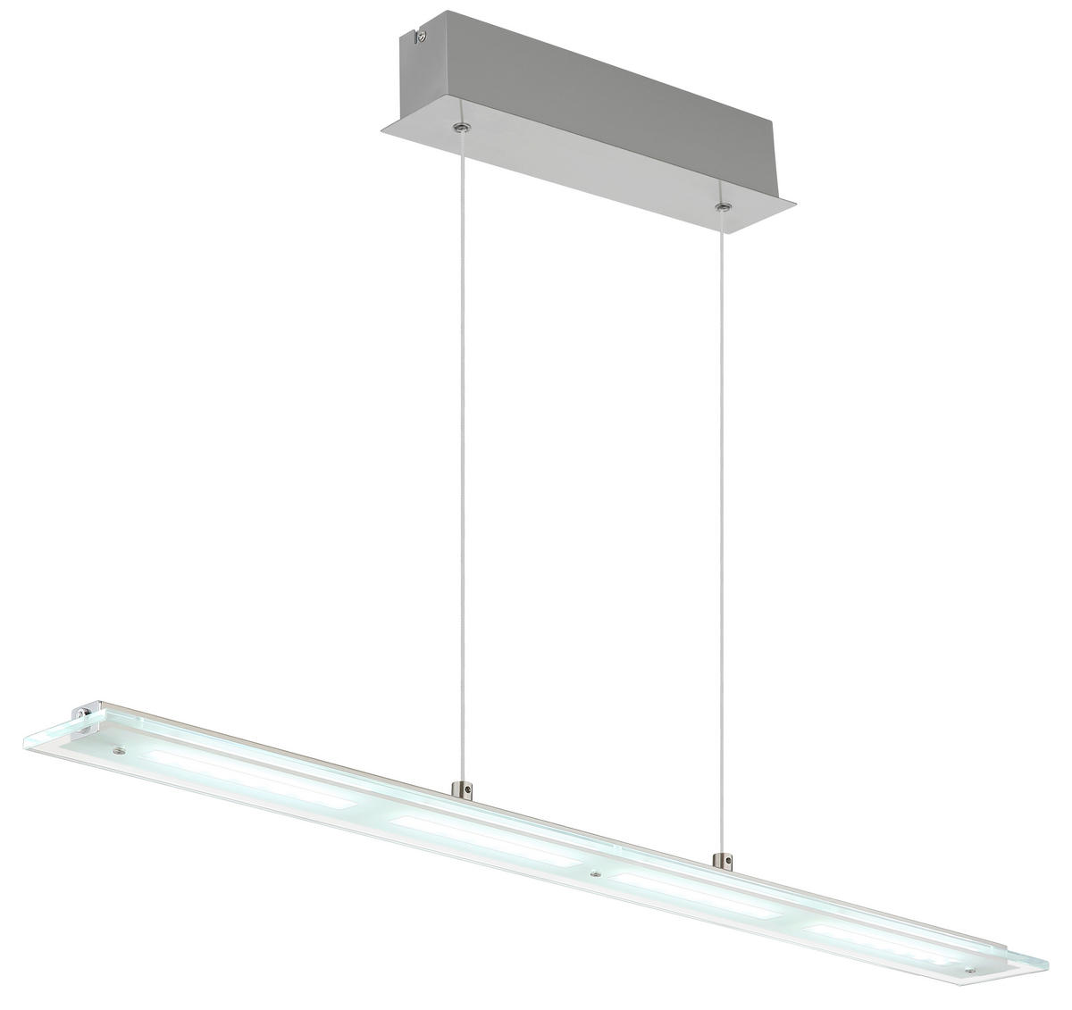 LED-HÄNGELEUCHTE 88/9/150 cm  - Klar/Transparent, Design, Glas/Kunststoff (88/9/150cm) - Globo