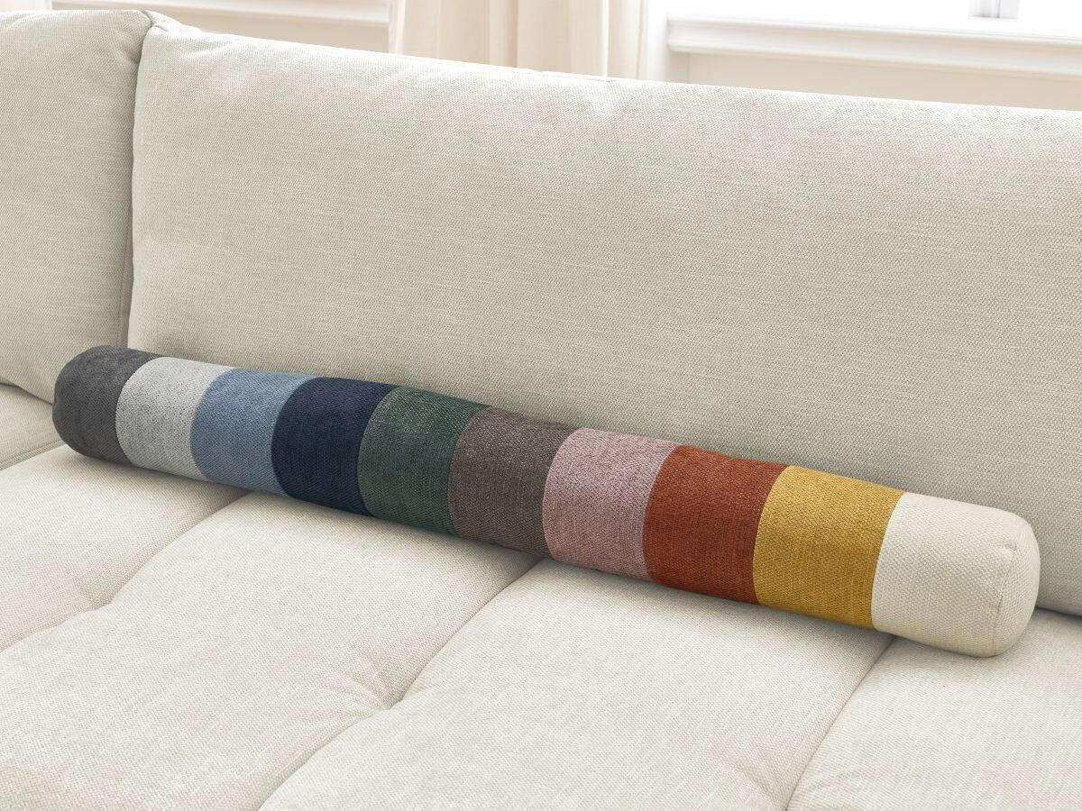 ECKSCHLAFSOFA FUJI Leinenoptik Beige  inkl.  - Beige/Schwarz, MODERN, Kunststoff/Textil (204/282cm)