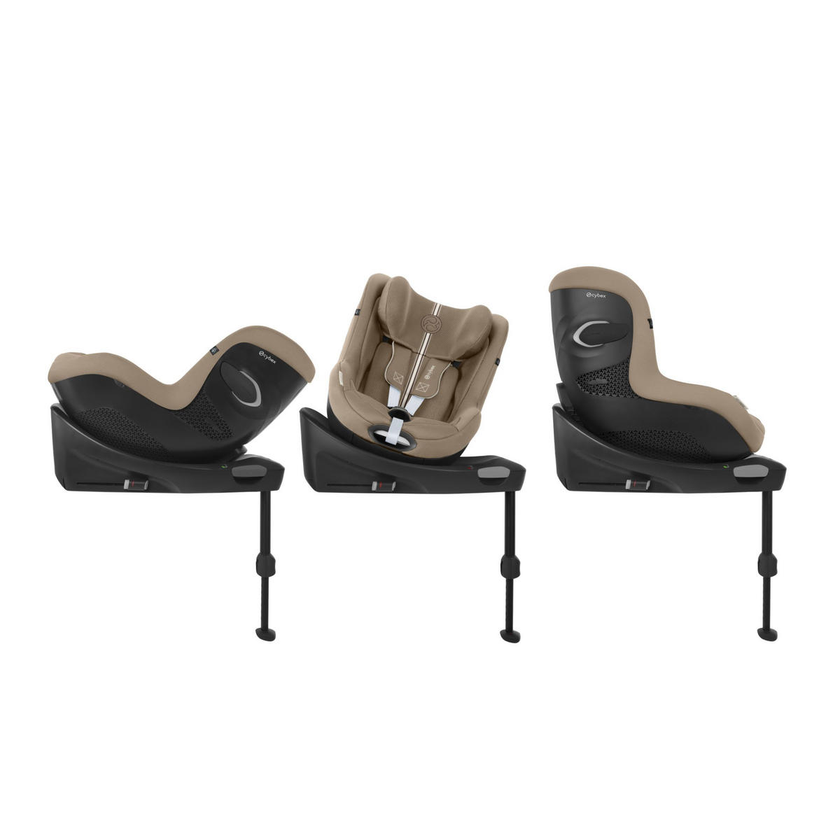 REBOARDER-KINDERSITZ Sirona Gi i-Size  - Beige, Basics, Textil (71/44/75cm) - cybex GOLD