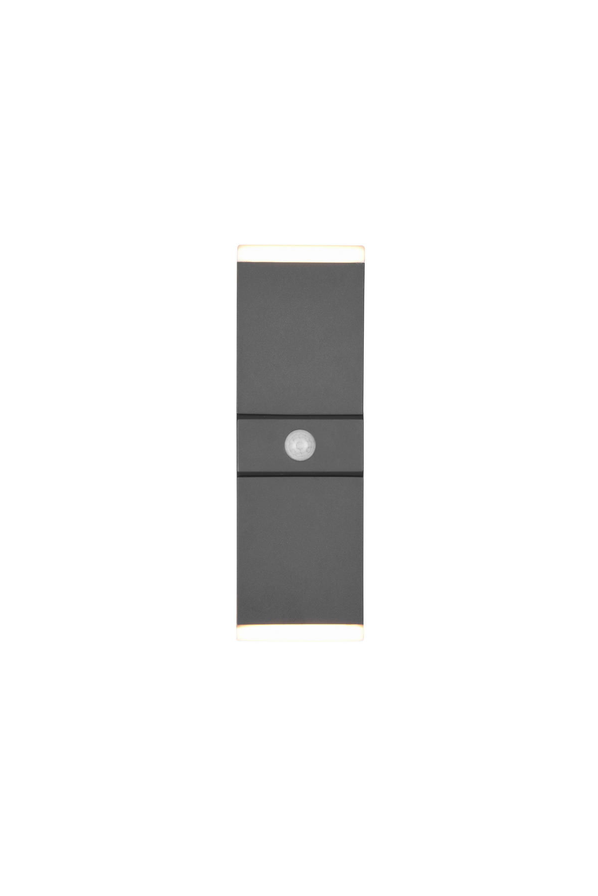 VÄGGLAMPA FÖR UTOMHUS - antracit, Basics, metall/plast (28/9/11cm)