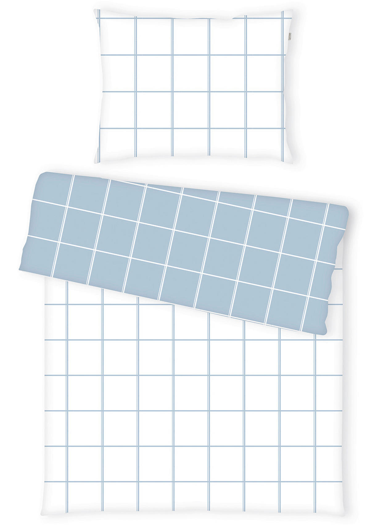 BETTWÄSCHE Renforcé 140/200 cm  - Blau, Basics, Textil (140/200cm) - Tom Tailor