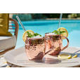 MOSCOW-MULE-BECHER  - Kupferfarben, Trend, Metall (550ml) - Novel