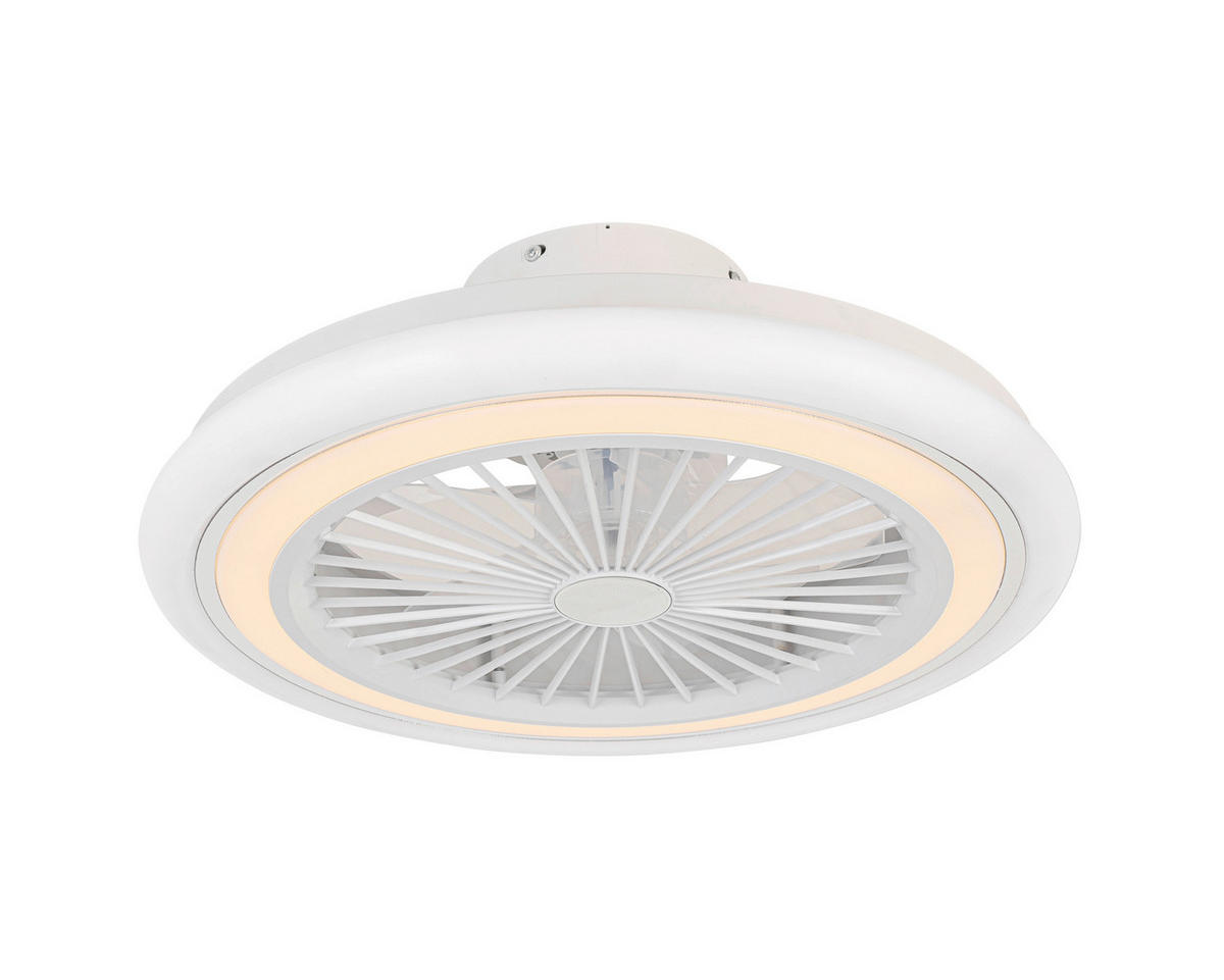 PLAFONSKI VENTILATOR   - providno/boja hroma, Osnovno, plastika (49/19cm) - Mican