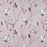DEKOSTOFF per lfm blickdicht  - Schwarz/Rosa, KONVENTIONELL, Textil (140cm) - Esposa