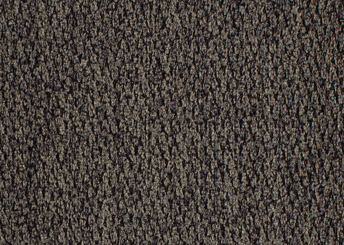 ECKSOFA in Chenille Fango  - Fango/Schwarz, Design, Textil/Metall (220/310cm) - Beldomo Style