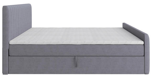 BOXBETT 160/200 cm  in Grau  - Schwarz/Grau, Basics, Kunststoff/Textil (160/200cm) - Carryhome