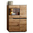 HIGHBOARD 89/136/38 cm - Eichefarben/Anthrazit, KONVENTIONELL, Glas/Holz (89/136/38cm) - Linea Natura HIGHBOARD 89/136/38 cm - Eichefarben/Anthrazit, KONVENTIONELL, Glas/Holz (89/136/38cm) - Linea Natura