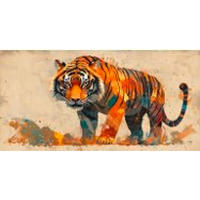 LEINWANDBILD Tiere 20/40 cm  - Multicolor, Basics, Holz/Papier (20/40cm) - Euroart