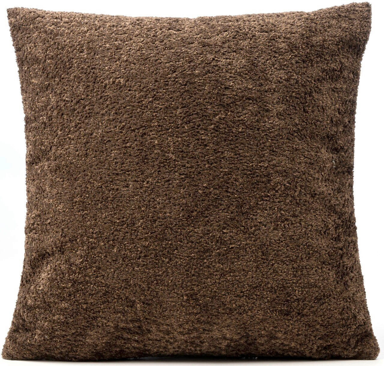 ZIERKISSEN   50/50 cm   - Dunkelbraun, Basics, Textil (50/50cm) - Novel