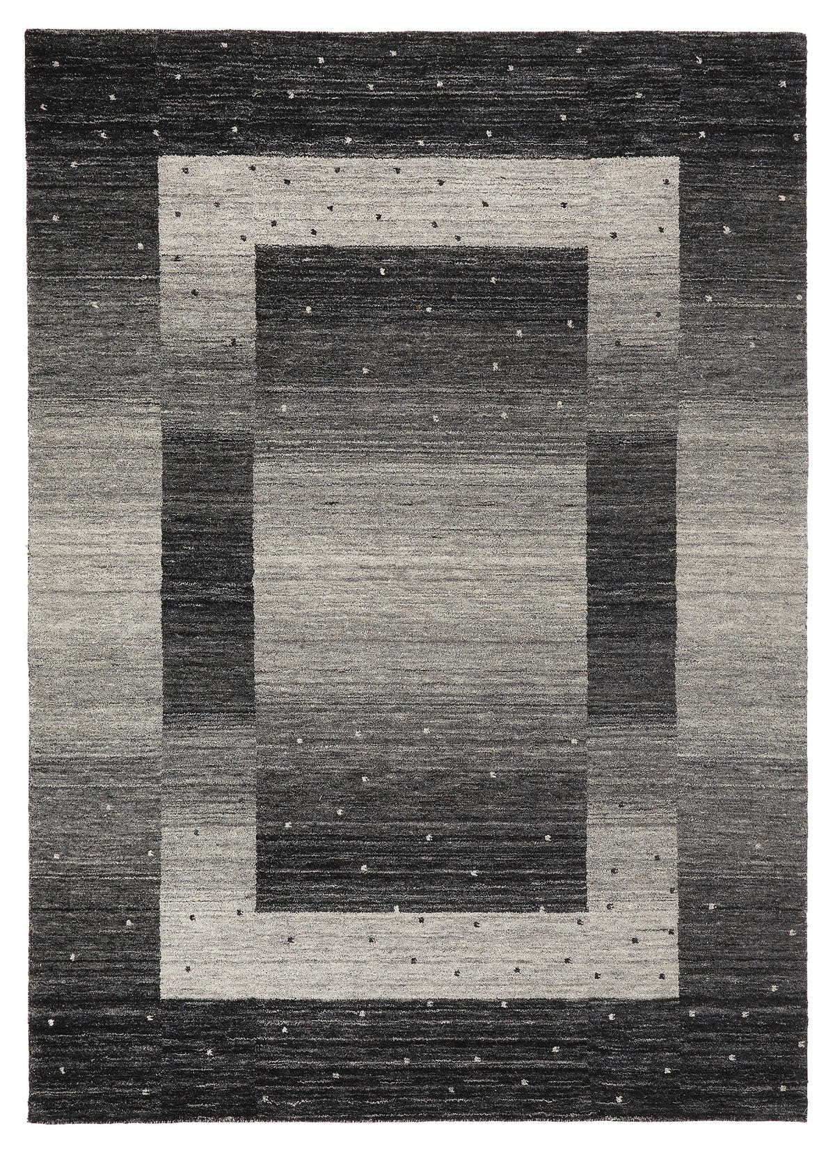 ORIENTÁLIS SZŐNYEG  Henry Black  - fekete, Konventionell, textil (160/230cm) - Cazaris
