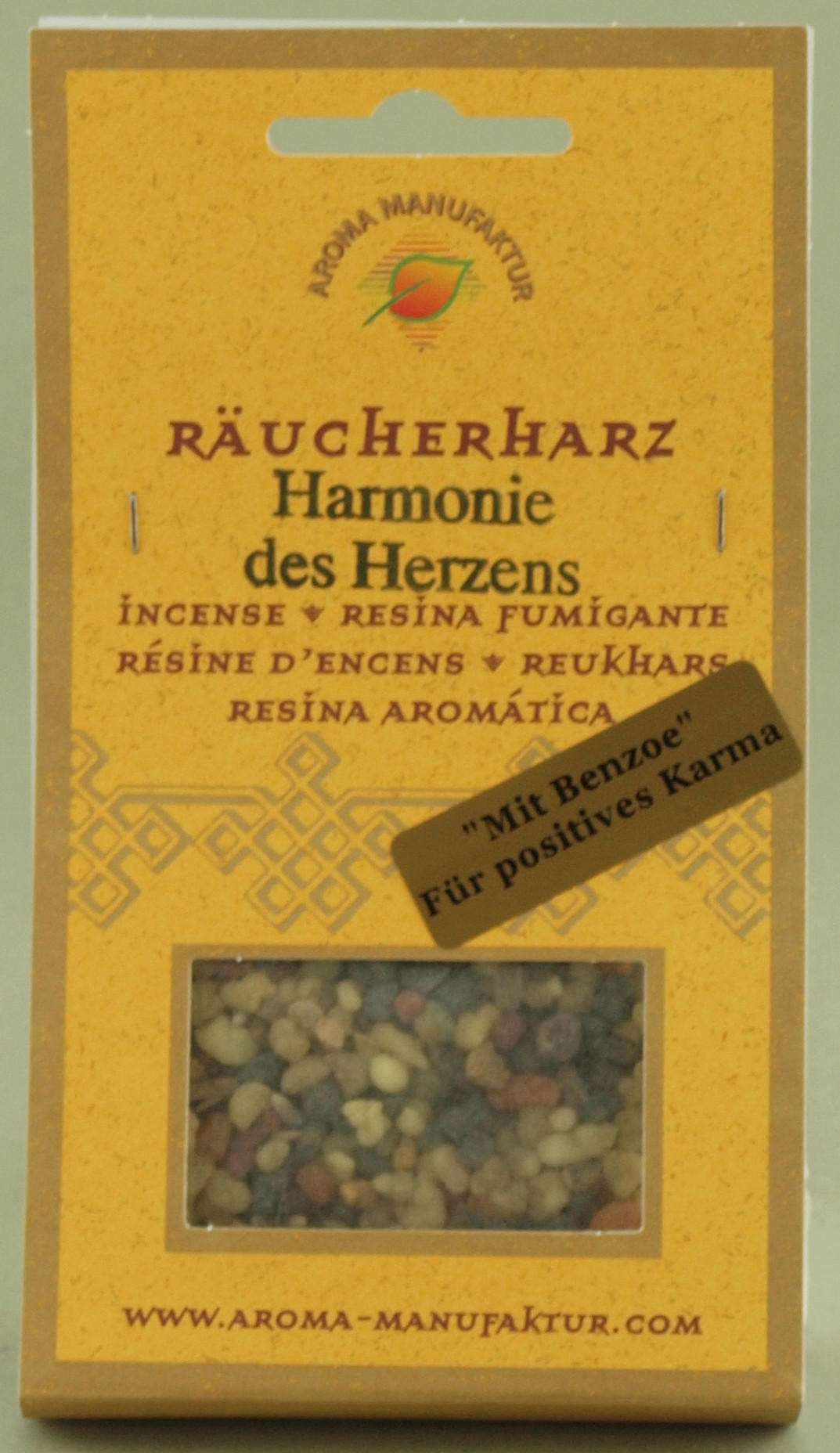 RÄUCHERHARZ  - Blau/Gelb, Basics, Naturmaterialien (8,5/15/3cm)