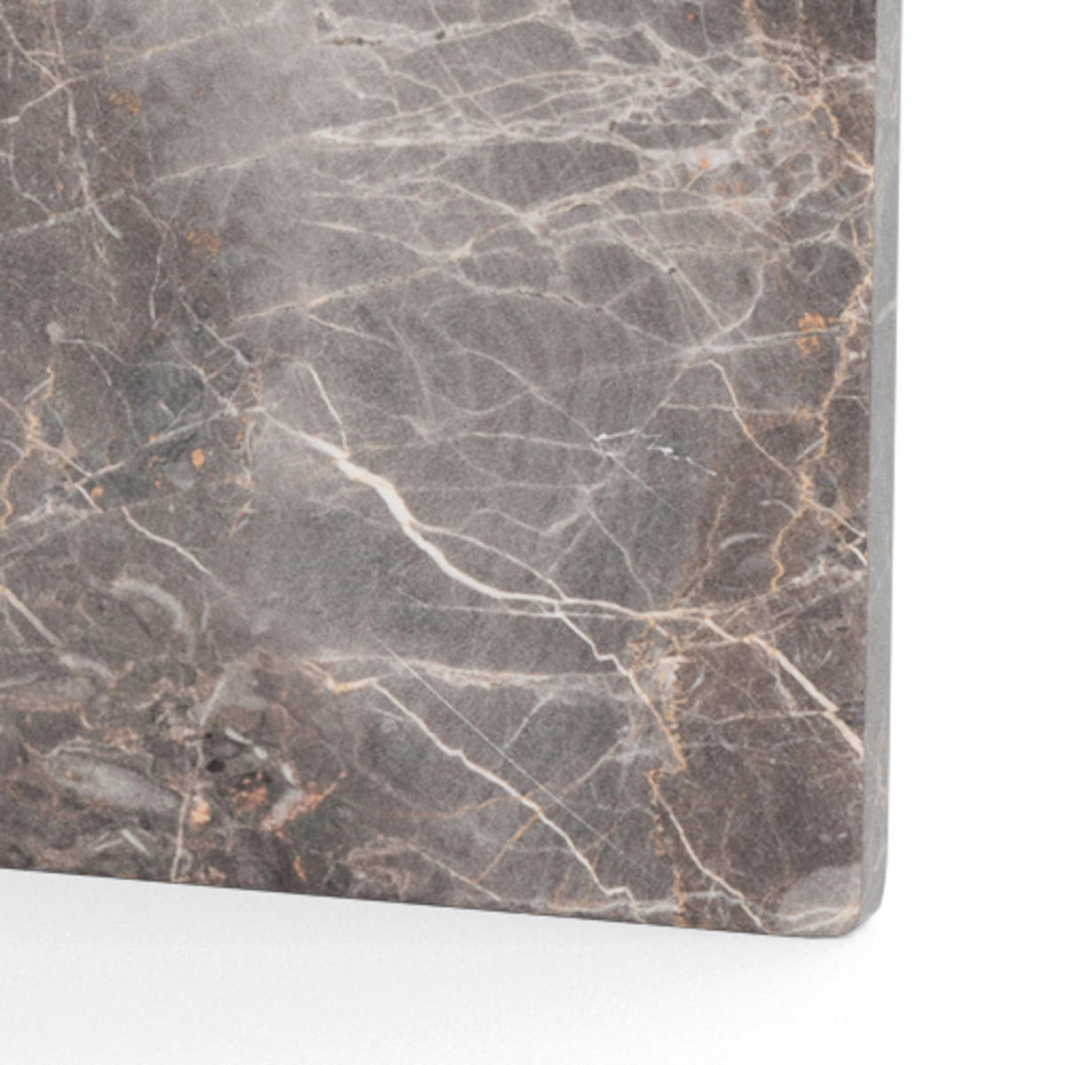 SOFFBORD i sten 90/90/42 cm  - mörkgrå/brun, Design, sten (90/90/42cm) - MID.YOU