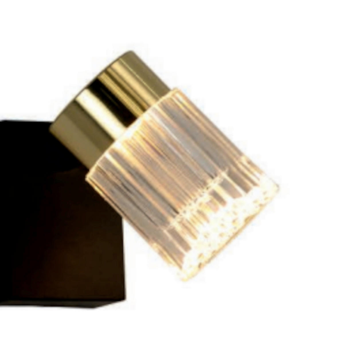 LED-WANDLEUCHTE Erovia  14/8.5/5.5 cm  - Goldfarben, Design, Metall (14/8.5/5.5cm)