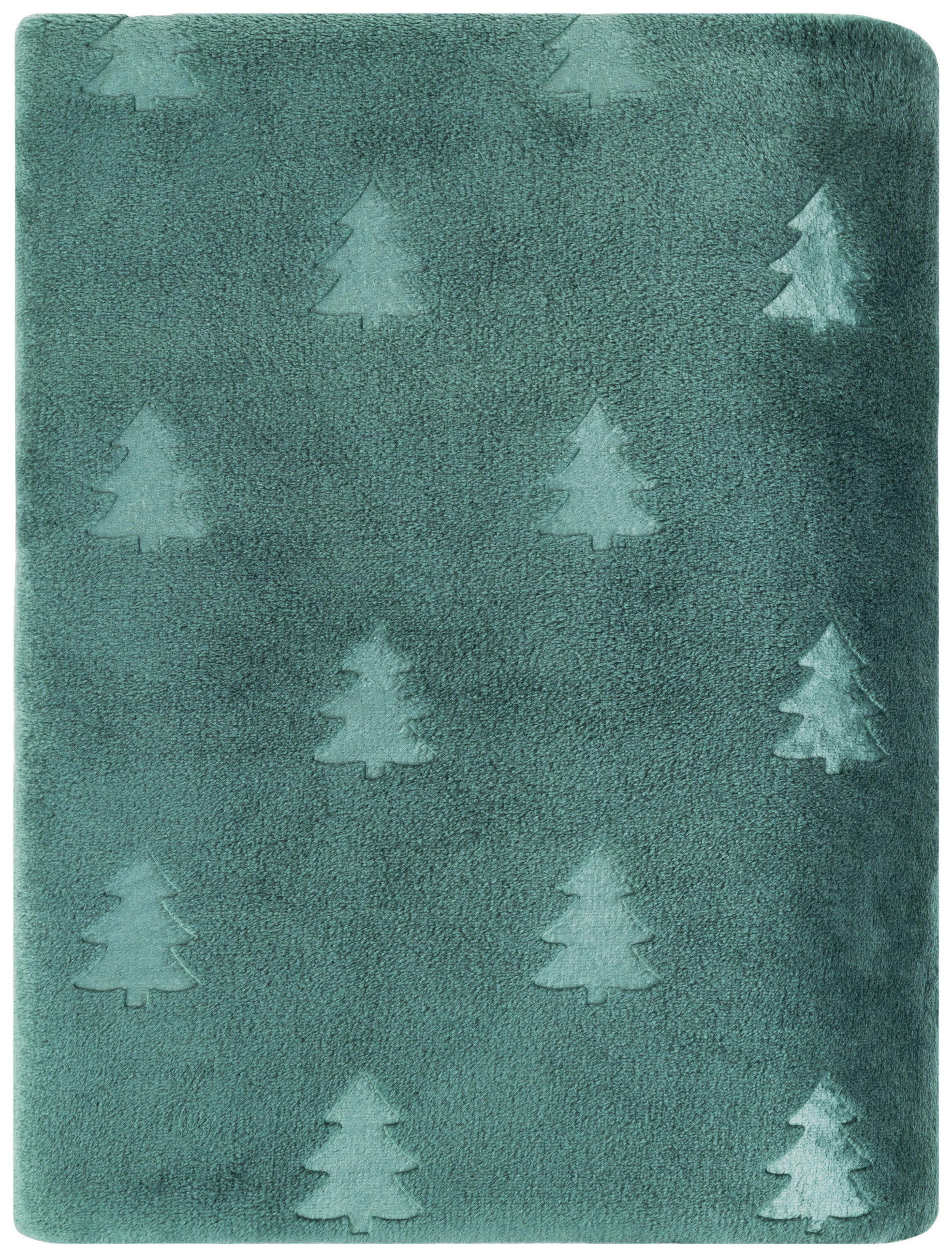 Pătură 150/200 cm  - verde, Basics, textil (150/200cm) - MISTRAL