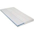 TOPPER 100/200 cm Höhe ca. 8 cm  - Weiß, Textil (100/200cm) - Carryhome