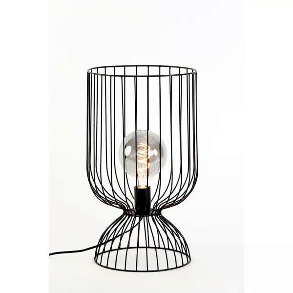 STONA LAMPA - crna, Osnovno, metal (28/28/50cm)
