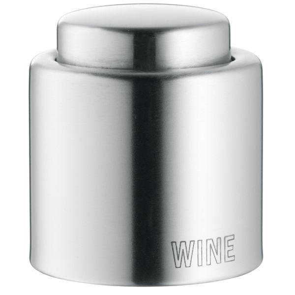 WEINVERSCHLUSS - Edelstahlfarben, Design, Metall (4,7cm) - WMF