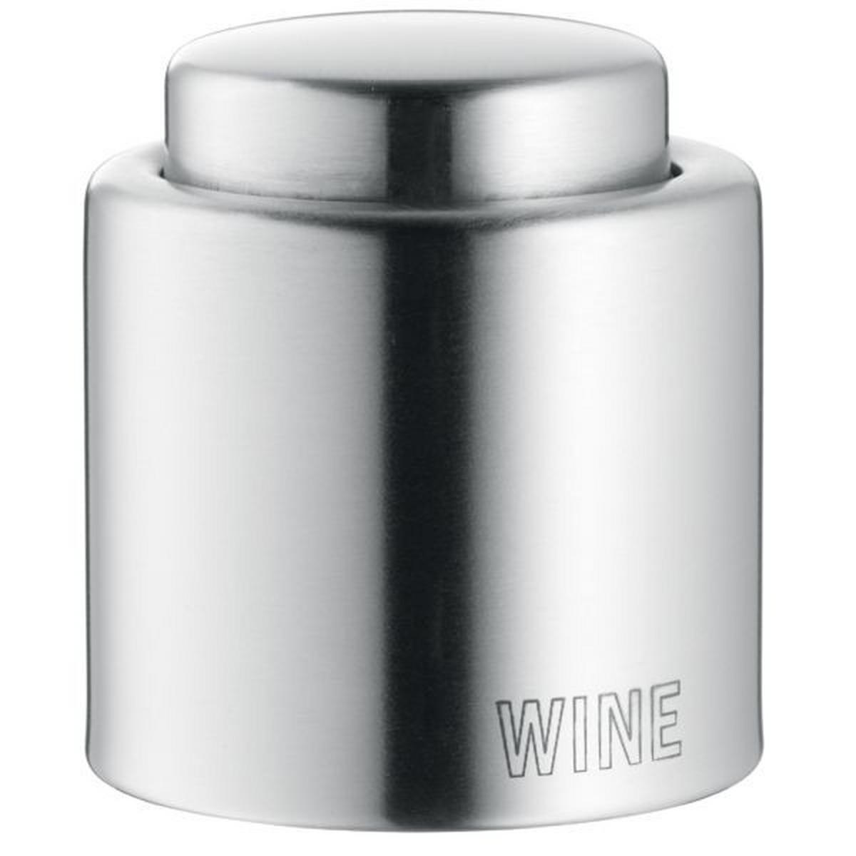 WEINVERSCHLUSS - Edelstahlfarben, Design, Metall (4,7cm) - WMF