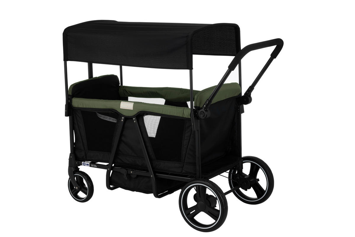 BOLLERWAGEN    - Schwarz/Olivgrün, Basics, Kunststoff/Textil (112/58/108cm) - Jimmylee