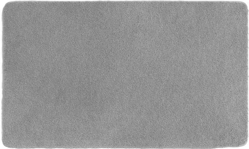BADEMATTE 60/100 cm Grau  - Grau, Basics, Kunststoff/Textil (60/100cm) - Grund