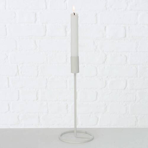 HENGERGYERTYATARTÓ - fehér, Basics, fém (11/20cm)