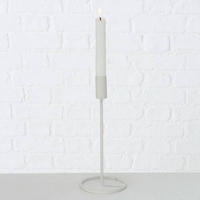 HENGERGYERTYATARTÓ - fehér, Basics, fém (11/20cm)