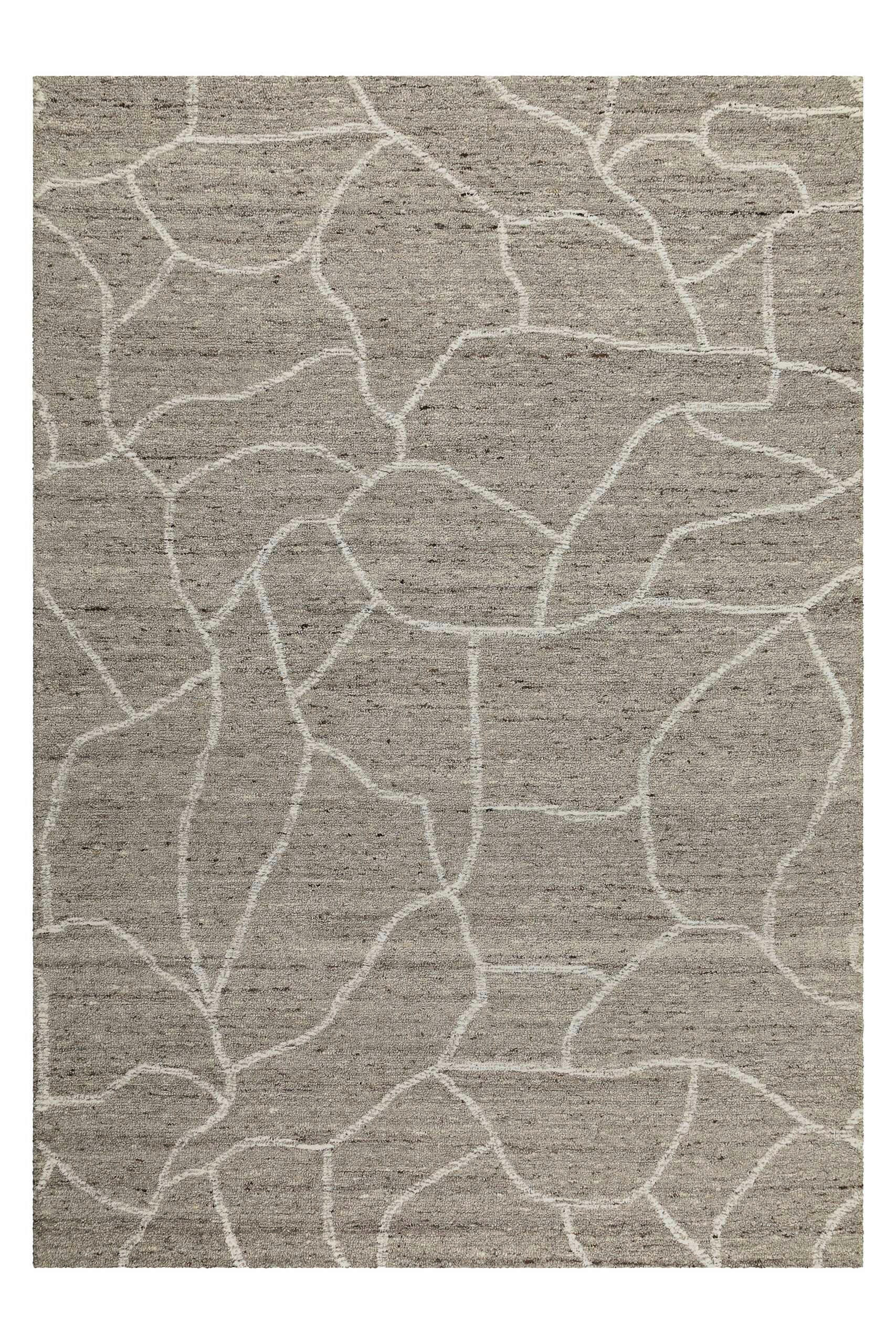 Wecon Home Läufer Hamptons Fourtyone Creme, Grau 80x300 cm