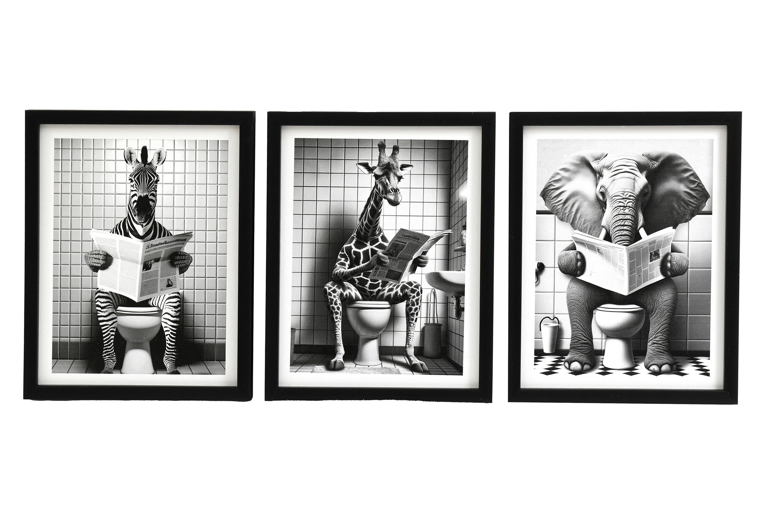 VÁSZONKÉP 20/25/1.8 cm  - fekete/fehér, Basics, faalapú anyag/textil (20/25/1.8cm)