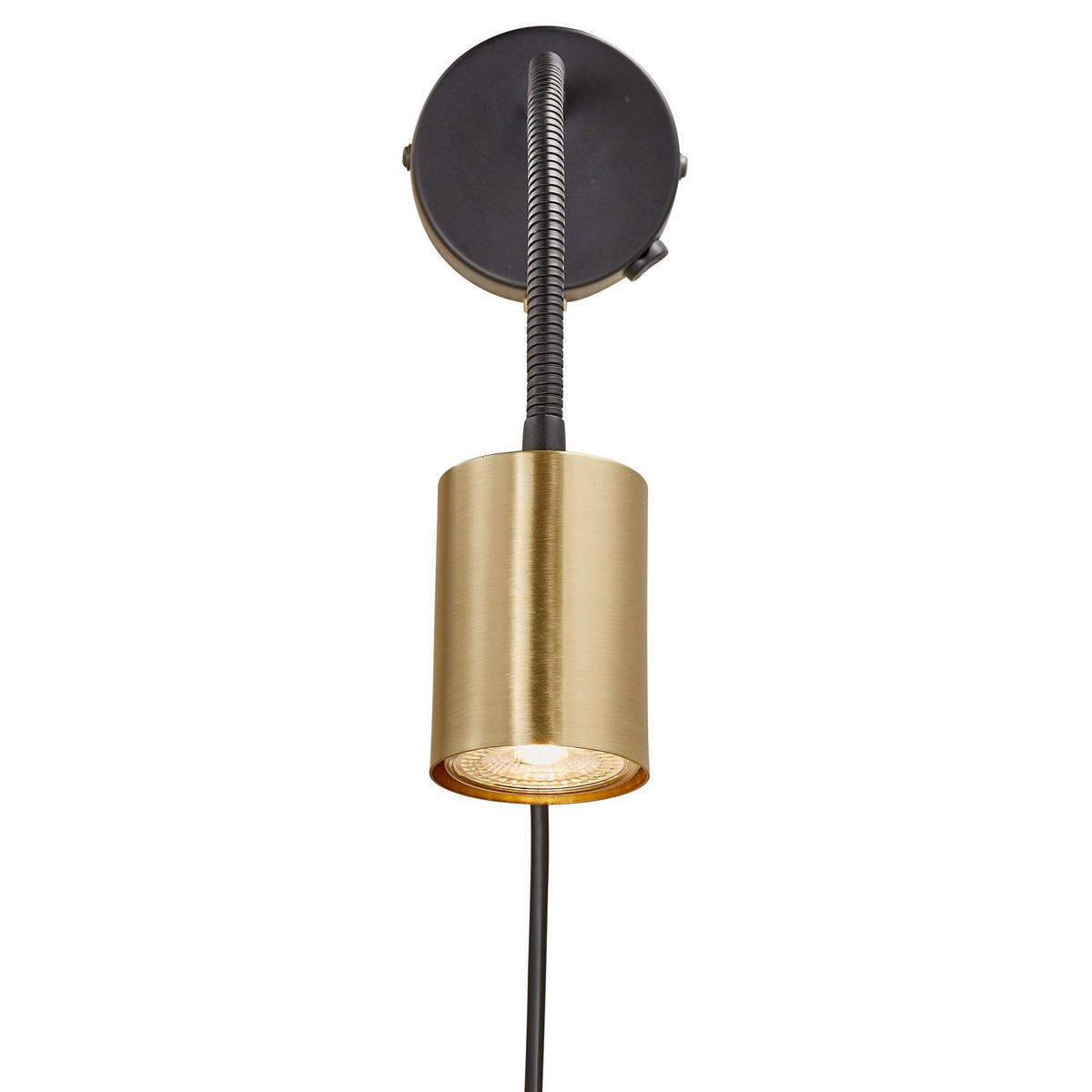 WANDLEUCHTE Explore 8/8/35.5 cm  - Messingfarben, Design, Metall (8/8/35.5cm) - Nordlux