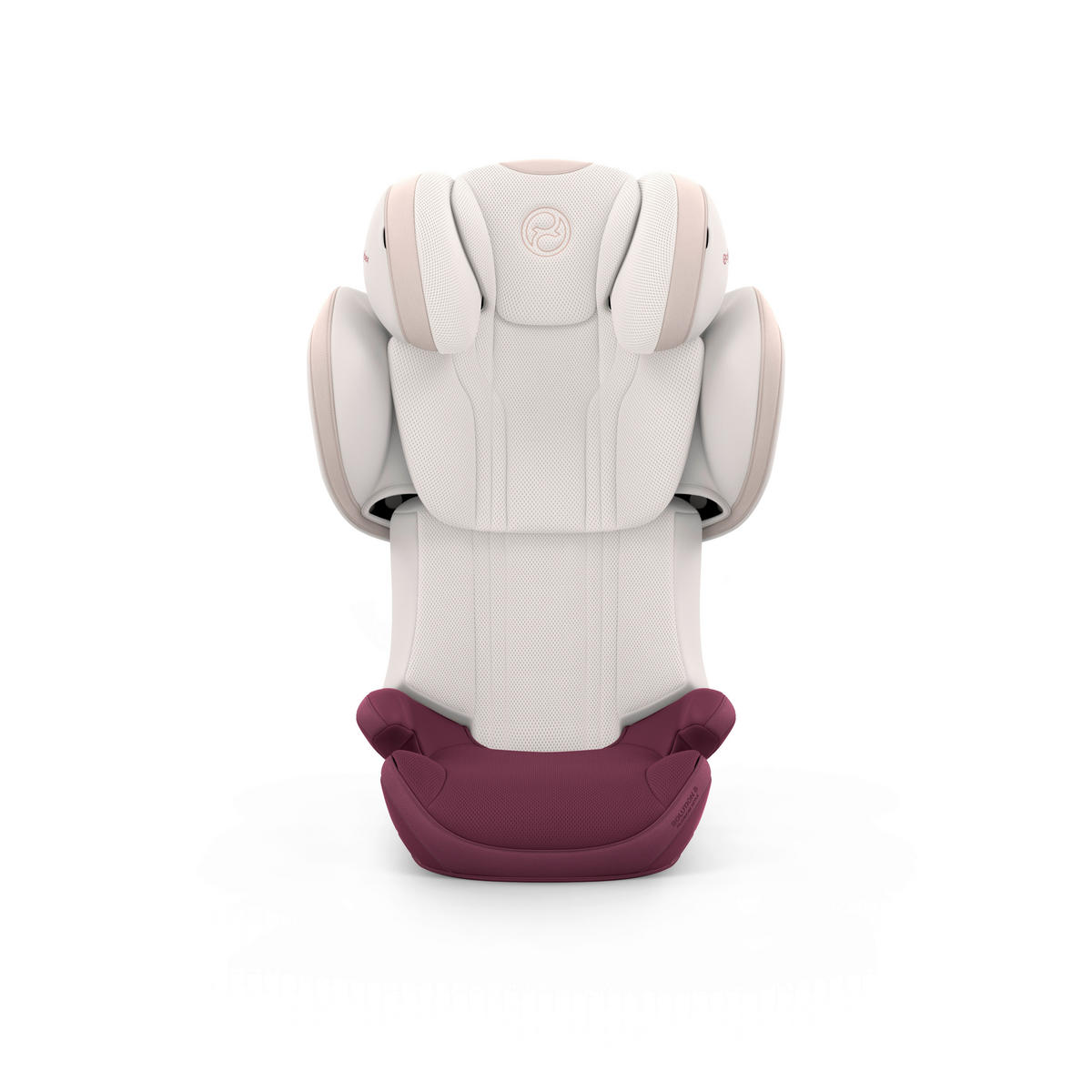 KINDERAUTOSITZ Solution S Style Quartz Pink  - Hellrosa, Basics, Kunststoff/Textil (42/49,5/61cm) - cybex PLATINUM