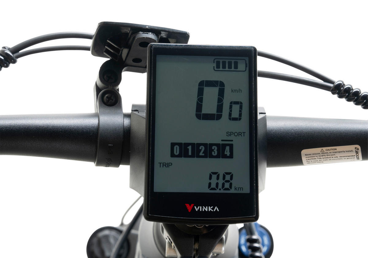 ELEKTROFAHRRAD - Dunkelblau, Basics, Metall (188/21/116cm) - Atrigo