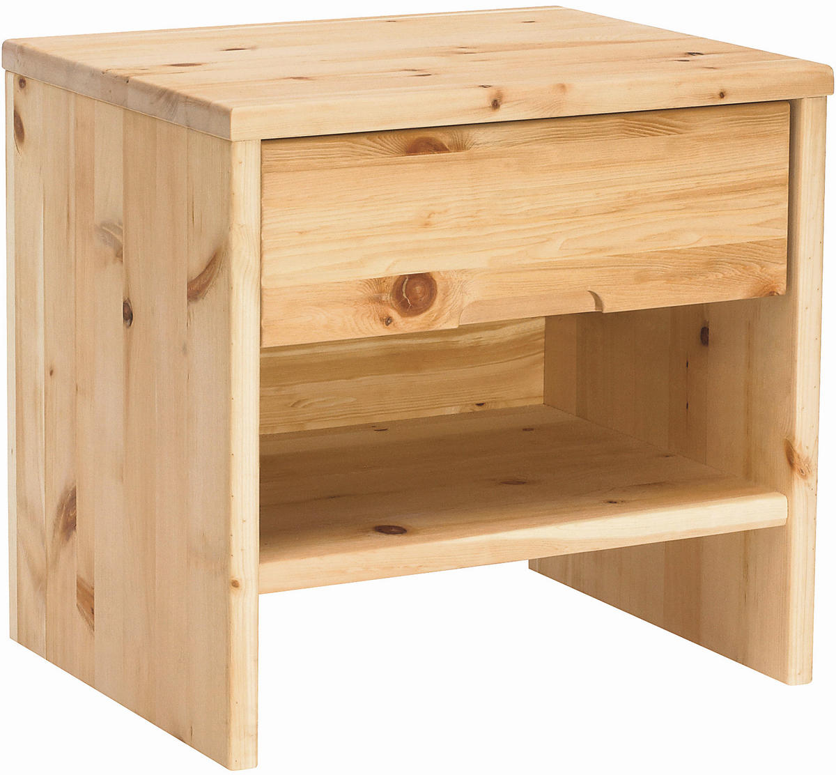 SCHLAFZIMMER 180/200 cm  in Zirbelkieferfarben  - Zirbelkieferfarben, Natur, Holz (180/200cm) - Linea Natura
