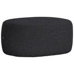 HOCKER in Textil Anthrazit  - Anthrazit/Schwarz, MODERN, Kunststoff/Textil (88/43/66cm) - Hom`in
