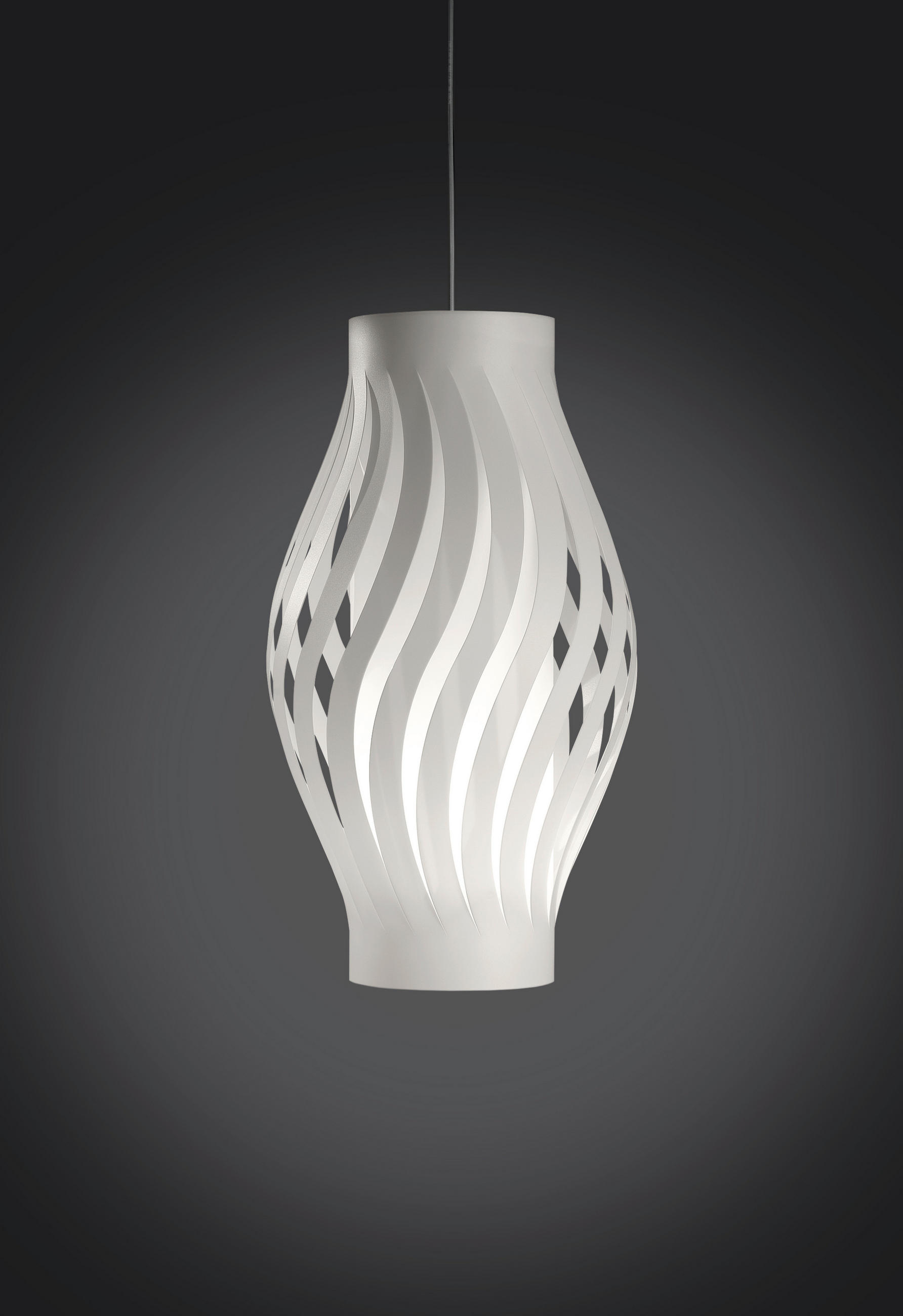 HÄNGELEUCHTE 26/125/26 cm   - Weiß, KONVENTIONELL, Kunststoff (26/125/26cm)