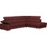 WOHNLANDSCHAFT in Leder Beere, Brombeere - Beere/Brombeere, Design, Leder/Metall (275/226cm) - Beldomo Premium WOHNLANDSCHAFT in Leder Beere, Brombeere - Beere/Brombeere, Design, Leder/Metall (275/226cm) - Beldomo Premium