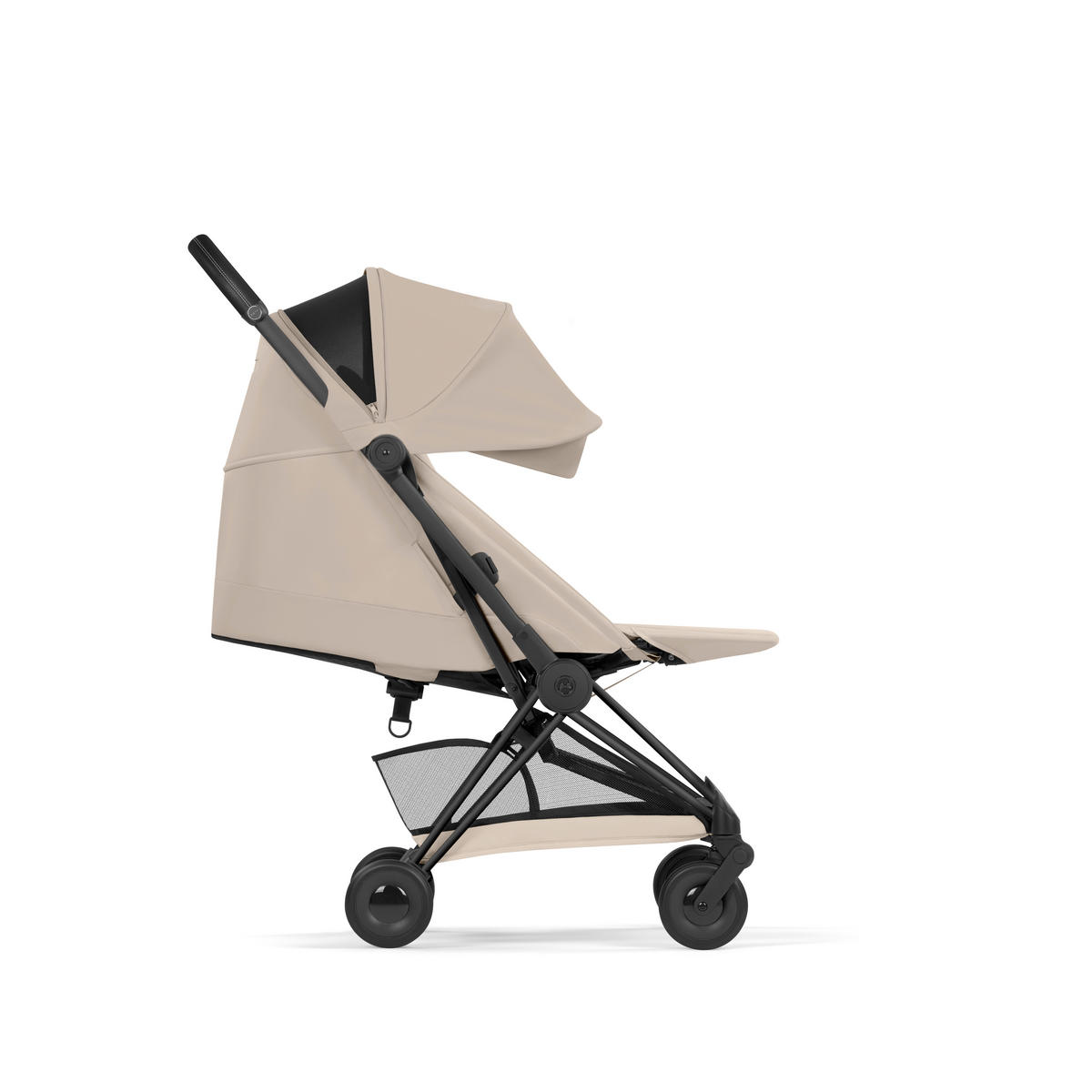 BUGGY COŸA Comfort Matt Black  - Beige/Schwarz, Basics, Kunststoff/Textil (79cm) - cybex PLATINUM