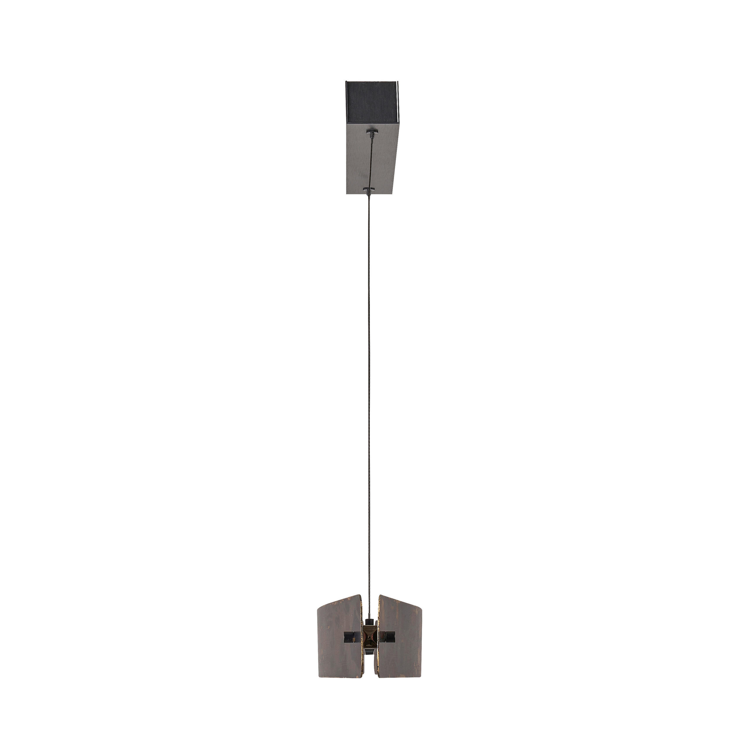 LED-PENDELLEUCHTE Pendelleuchte Schiffchen OXI Up and Down 118/8/7,5 cm   - Multicolor, LIFESTYLE, Metall (118/8/7,5cm) - Ambiente