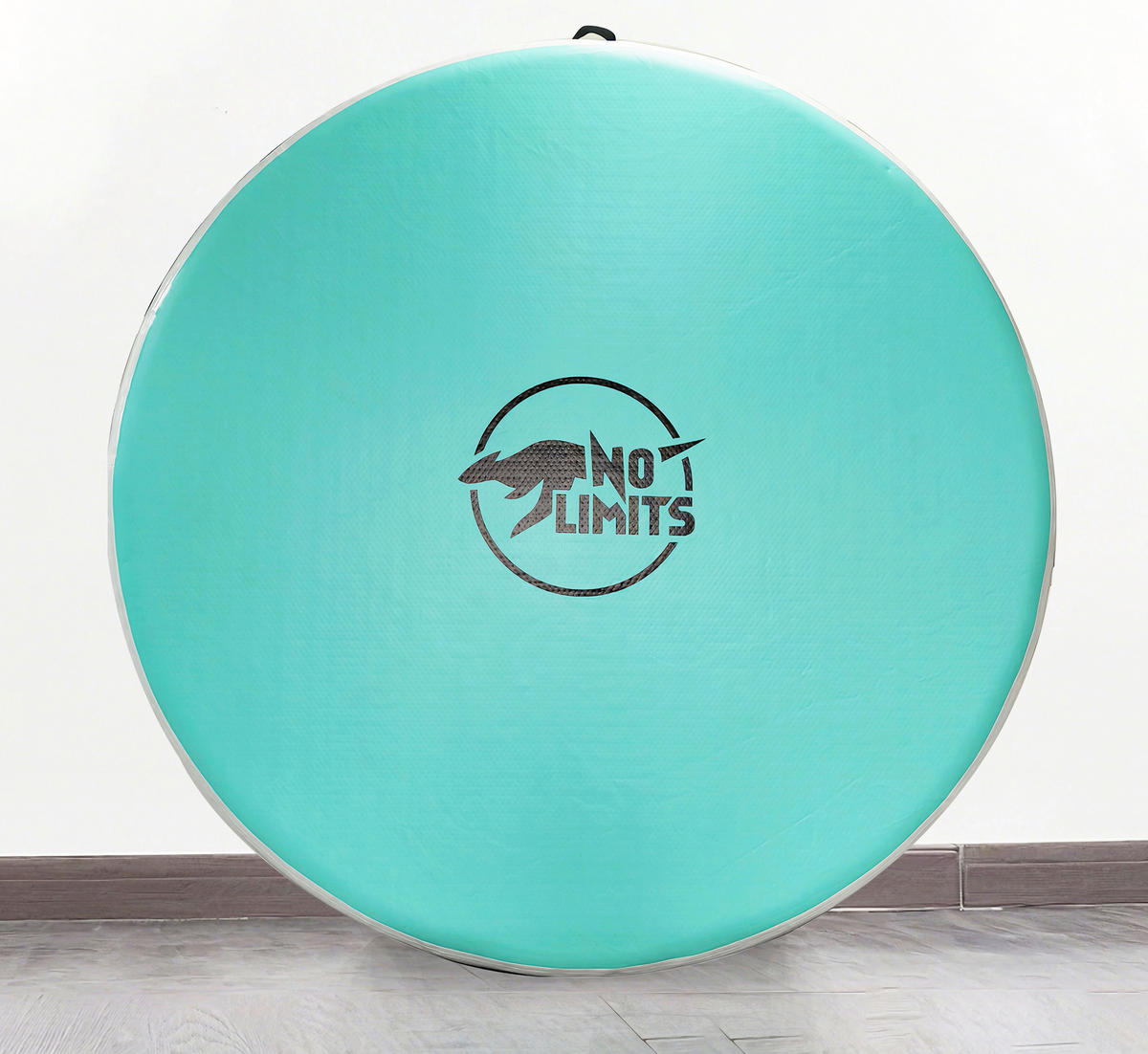 GYMNASTIKMATTE AIR SPORT  - Türkis/Weiß, MODERN, Kunststoff (200/20/200cm)