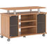 TV-ELEMENT Buchefarben - Buchefarben, KONVENTIONELL, Glas/Holzwerkstoff (100/68/45cm)