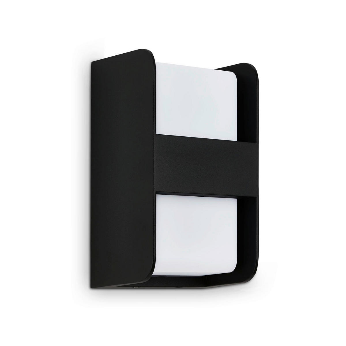 KÜLTÉRI FALILÁMPA - Basics, fém (12/11,5/21,5cm)