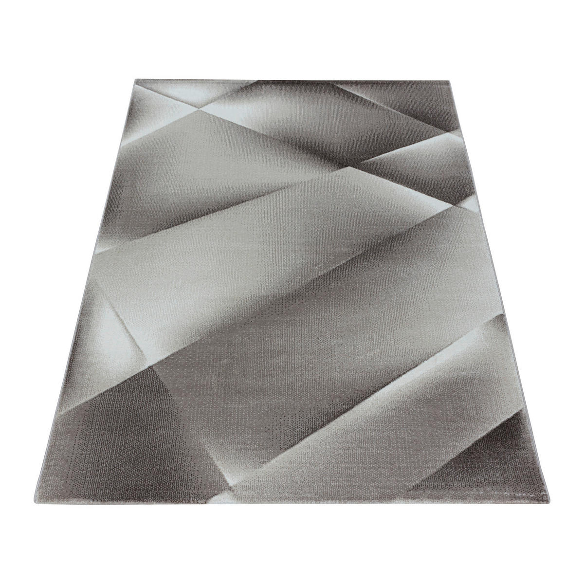 VÄVD MATTA 240/340 cm Costa 3527 Brown  - brun, Design, textil (240/340cm)