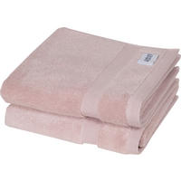 Handtuch 2er-Set SW-Cuddly Altrosa 2-teilig  - Altrosa, Basics, Textil (50/100cm) - Schöner Wohnen