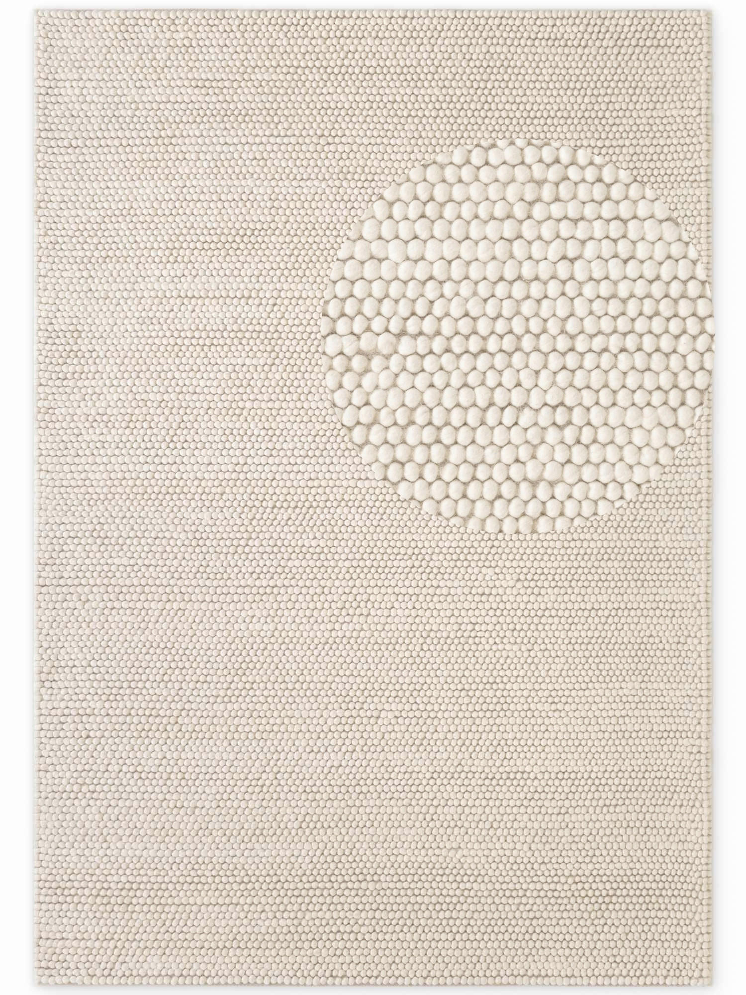 WOLLTEPPICH 120/170 cm Richmond Creme rechteckig  - Creme, KONVENTIONELL, Textil (120/170cm) - Ted Baker